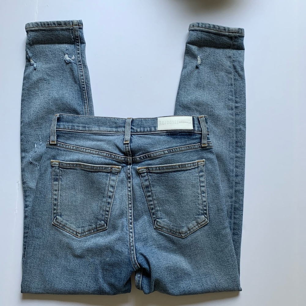 REdone High Rise Button Fly Jeans - Picture 9 of 10